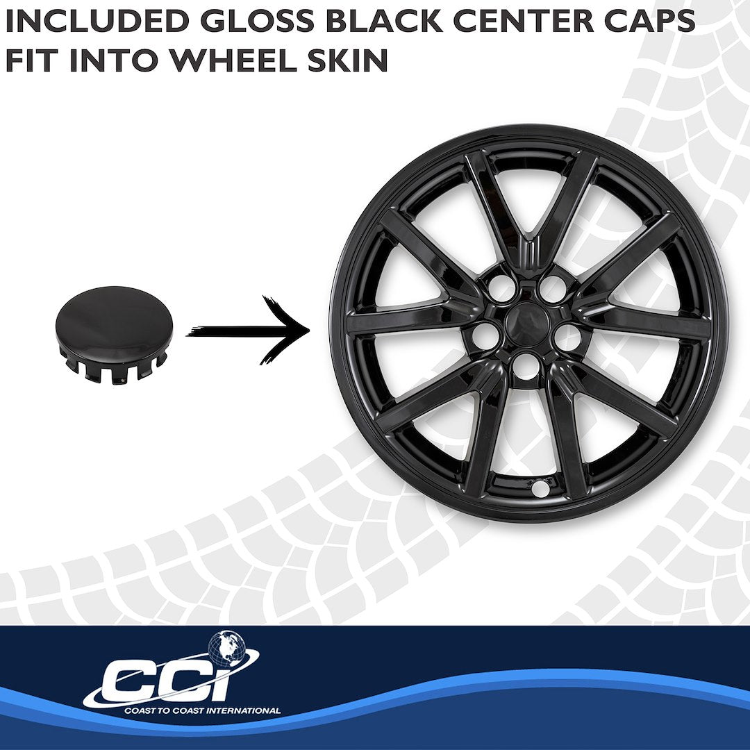 Coast To Coast IMP527BLK Tesla Model 3 18-Inch Impostor Skins - image 4