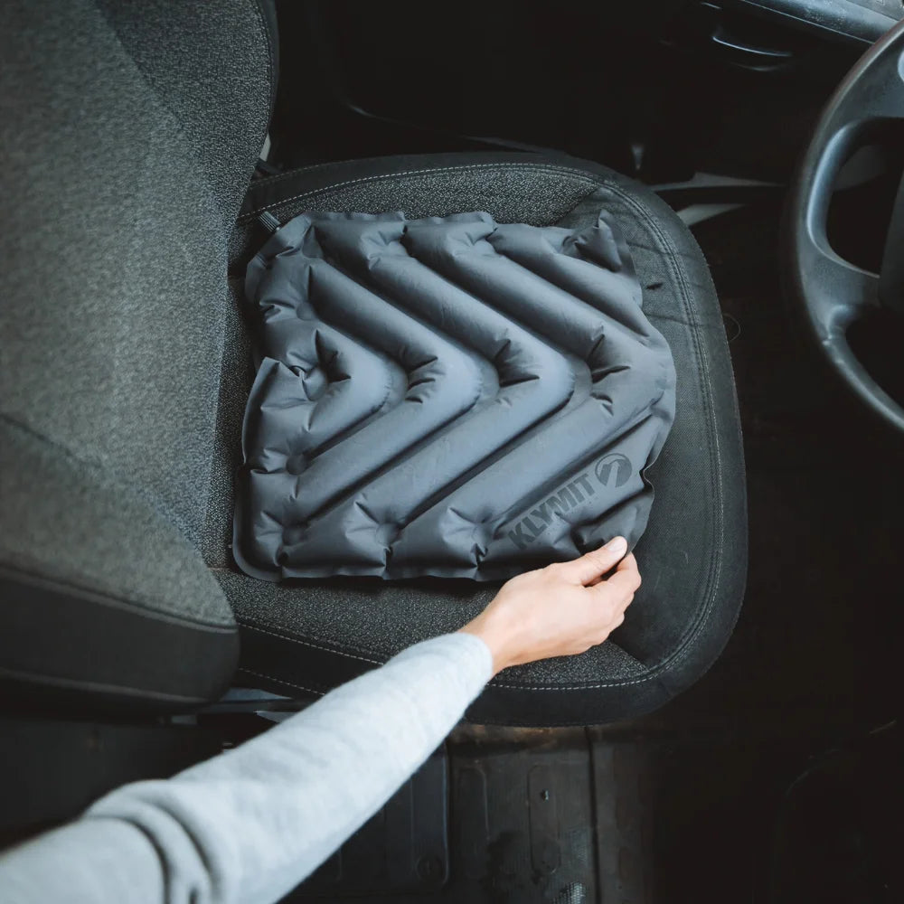 Klymit 12VSGR02B V Seat Inflatable Seat Pad