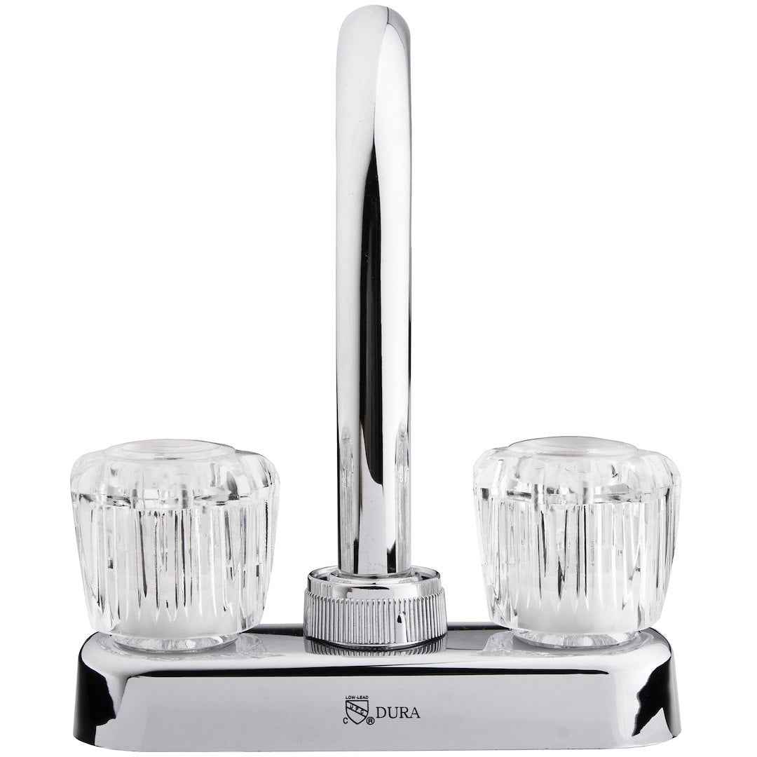 Dura Faucet High-Arc Lavatory Faucet - Chrome – DF-PB150A-CP