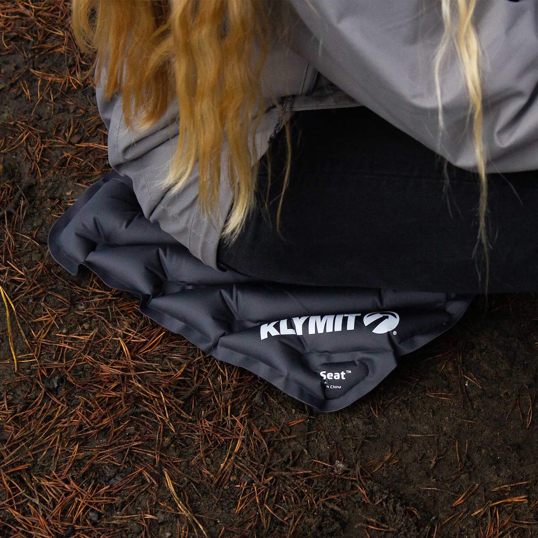 Klymit 12VSGR02B V Seat Inflatable Seat Pad