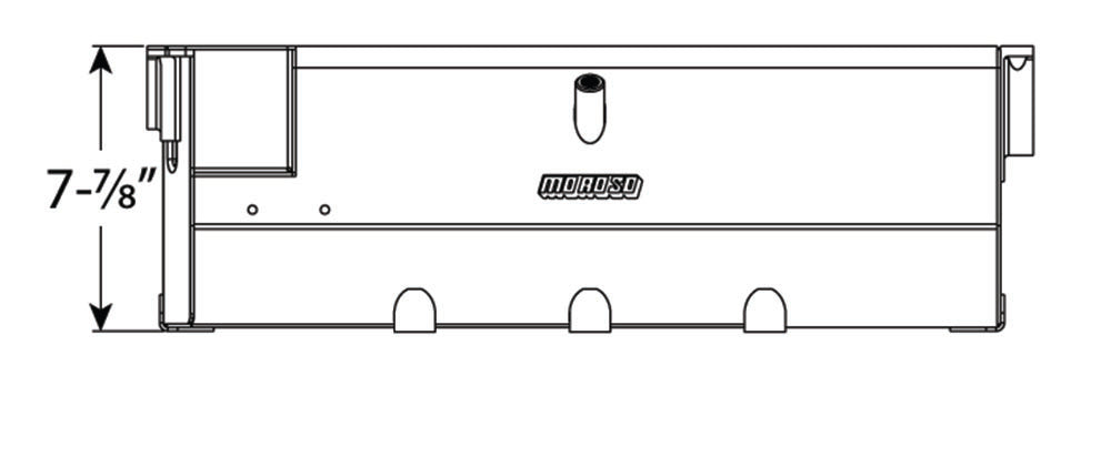 Moroso Performance 21420 Marine Oil Pan