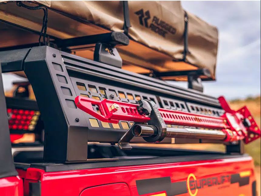 Bushwacker 9650101 Overland Truck-Bed Cargo Rack