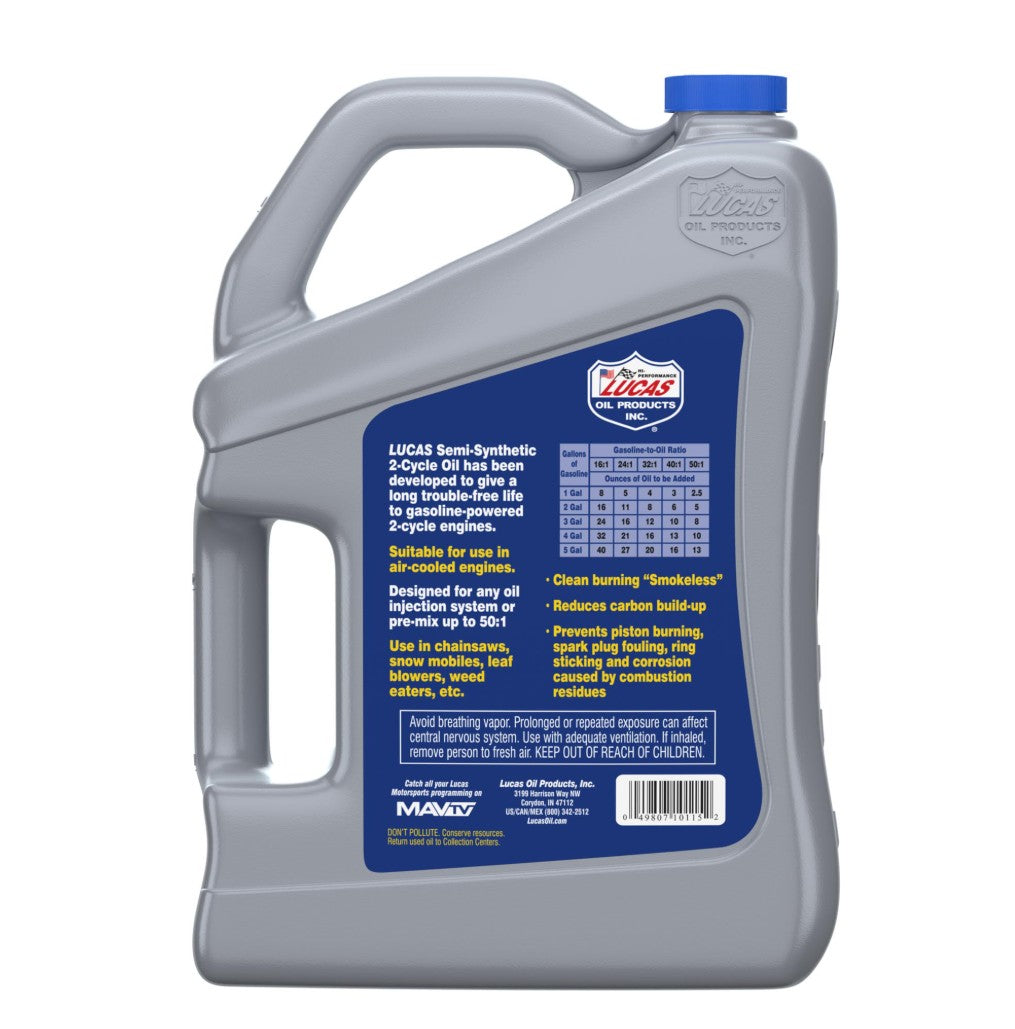 Lucas Oil 10115 Four-Stroke Synthetic-Blend Lubricant
