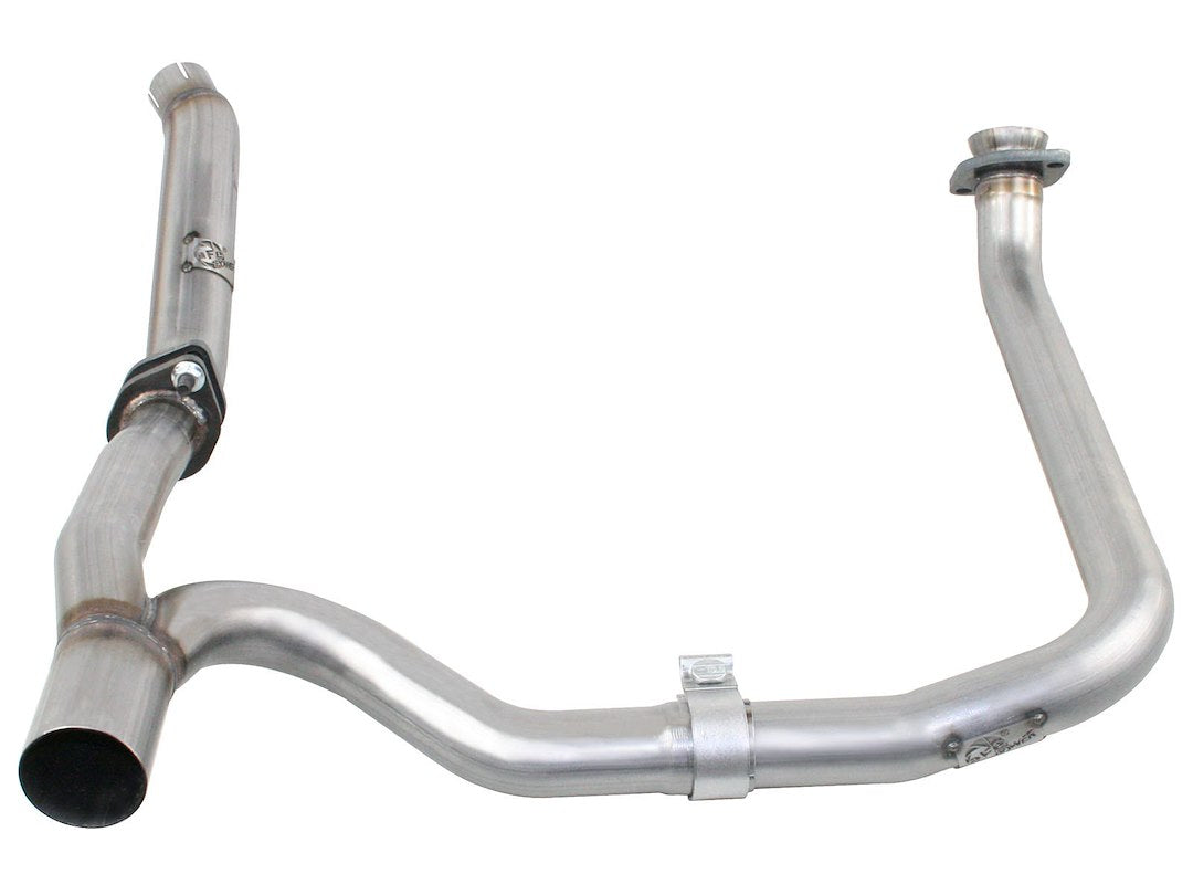 Advanced FLOW Engineering 48-46210 JK Exhaust Loop Delete Pipe - image 1