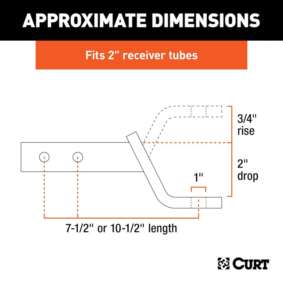 Curt 45220 Trailer Hitch Ball Mount - image 6