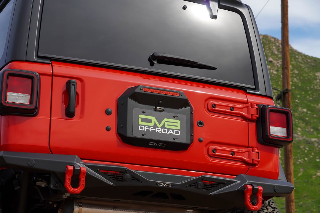 DV8 Offroad TSJL-04 Jeep Tailgate Vent Panel