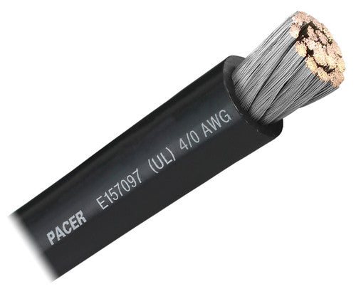 Pacer Marine Wul4/0bk-100 Marine Battery Wiring