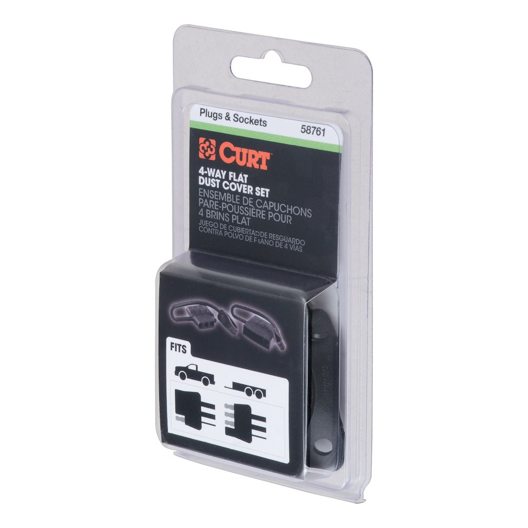 CURT Trailer Wiring Connector Cover (58761) – Material: Rubber