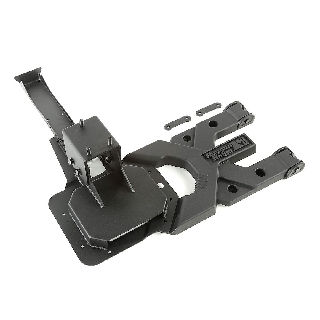 Rugged Ridge 11546.50 JK Heavy-Duty Spare Wheel Carrier Kit