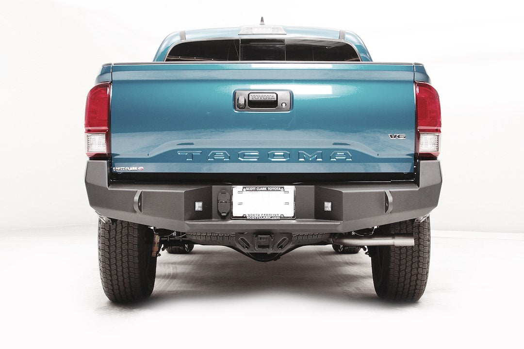 Fab Fours TT16-W3650-1 Tacoma Premium Sensor-Free Rear Bumper
