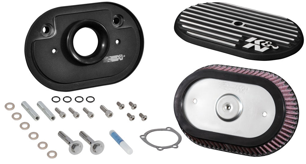 K&N RK-3953 Street Metal Air Cleaner for Harley-Davidson