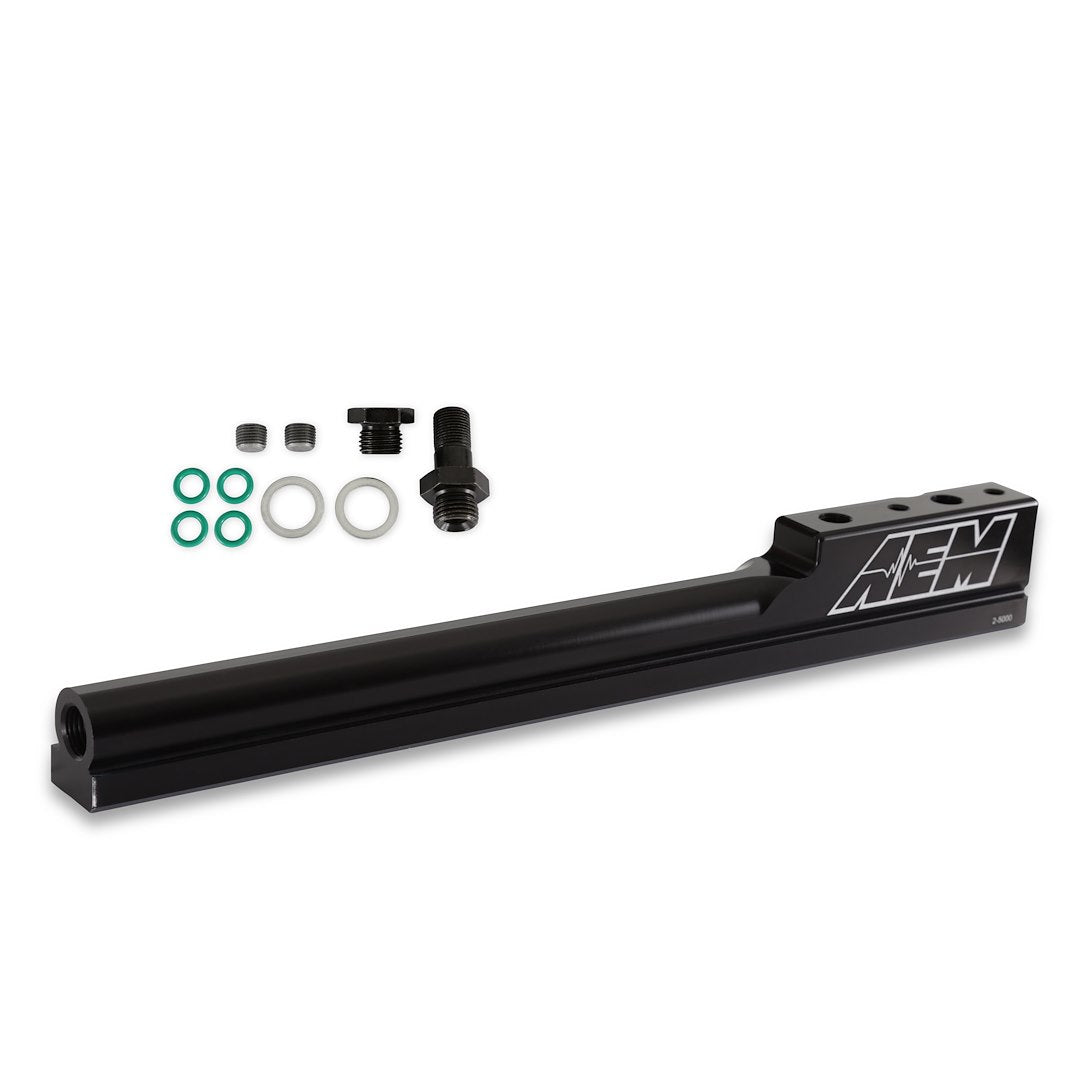 AEM Electronics 25-100BK Integra/CR-V Aluminum Fuel Rail, Black - image 2