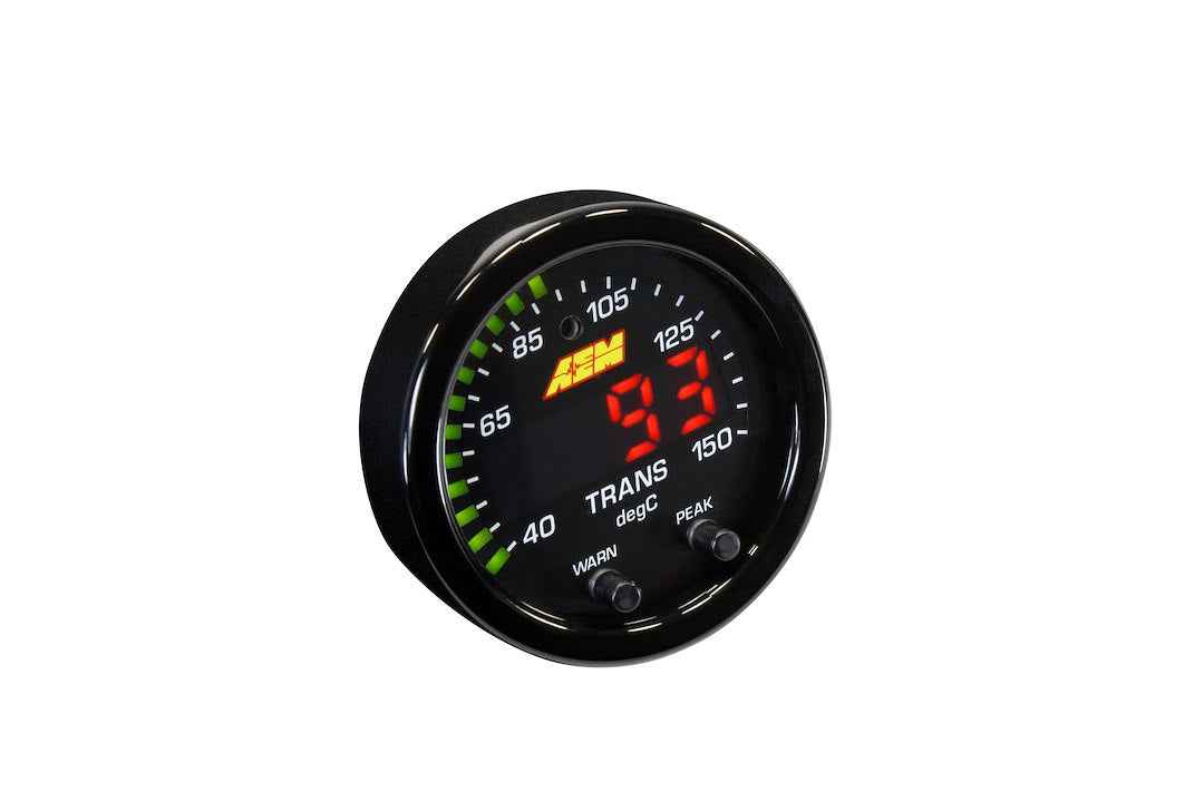 AEM Electronics 30-0302 X-Series Digital Temperature Gauge, 100–300°F