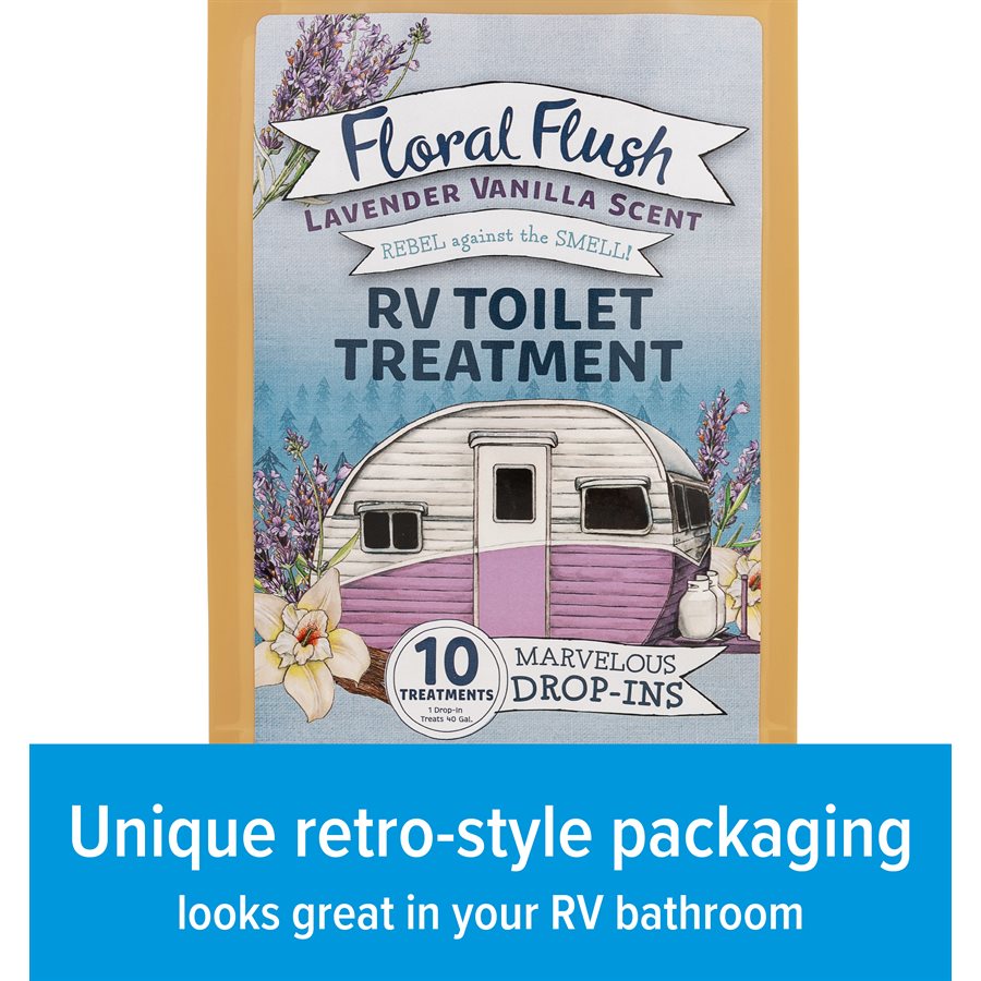 Camco Floral Flush Waste Holding Tank Treatment (41490)