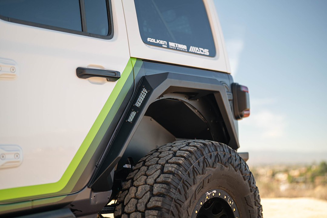 DV8 Offroad FDJL-09 Armor Narrow Fender Flares