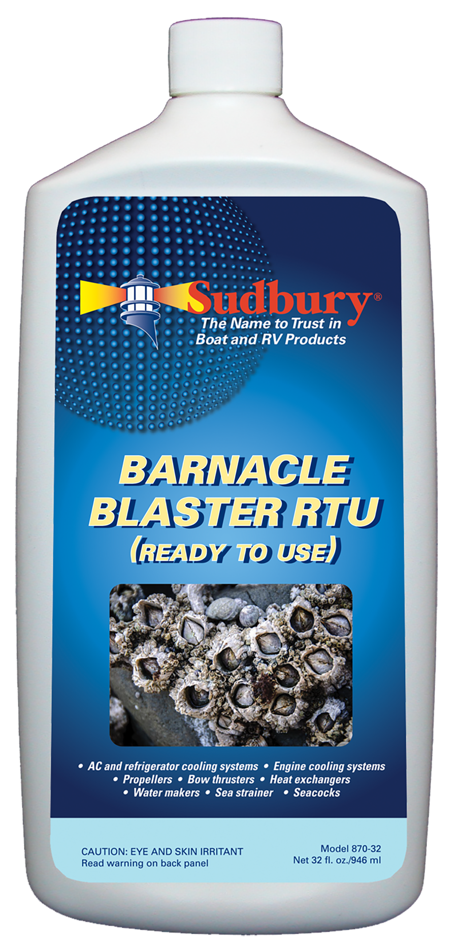 Sudbury 870-32 Barnacle Blaster Remover