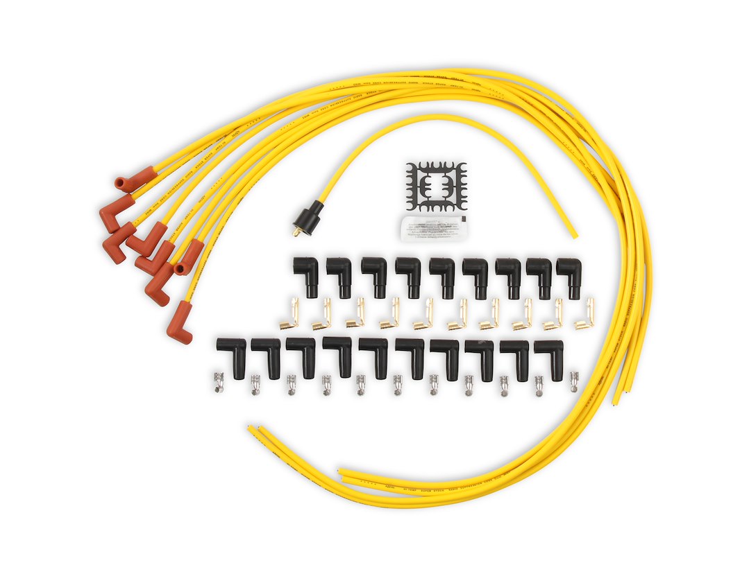 ACCEL Ignition 4041 Super Stock 8 mm Wire Kit, 90-Degree Boots - image 2