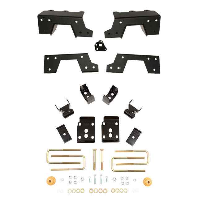 Belltech 6448 F-150 Black Powder-Coated Steel Frame Rail