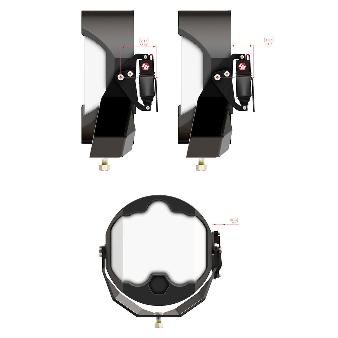 Baja Designs 800001 Reflex LP4/LP6/LP9/XL-M Actuator - image 6