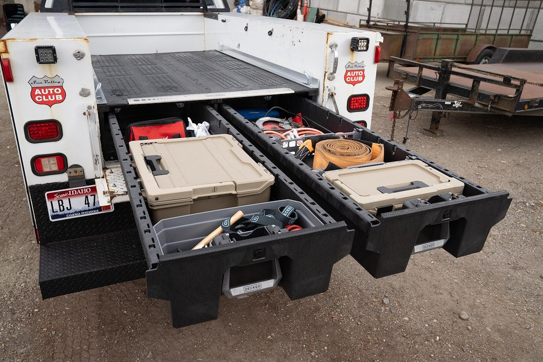 Decked XSB Semi-Universal Cargo Drawer Storage