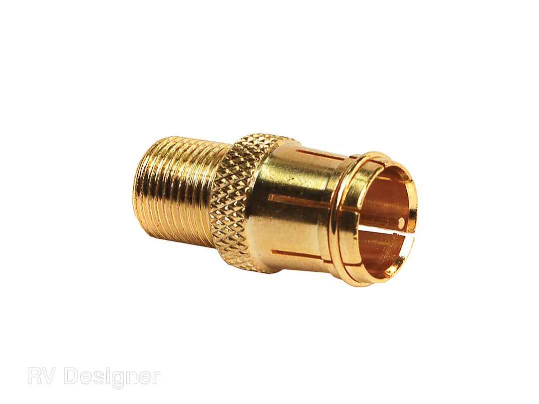 RV Designer T181 Male/Female Antenna-Cable Adapters, Pair