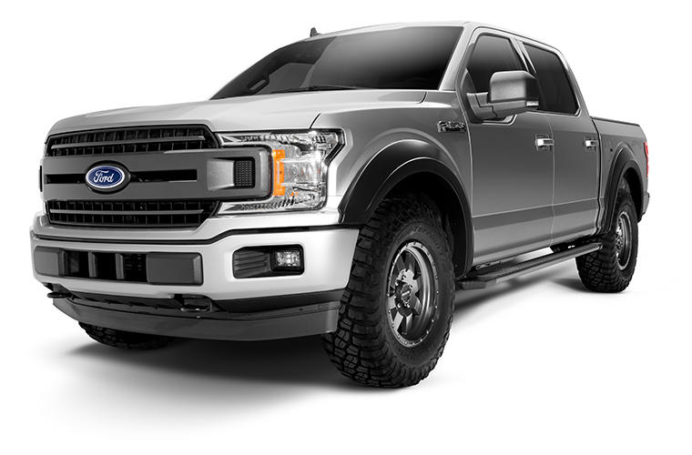 Bushwacker 20147-02 Extend-A-Fender Flare Pair