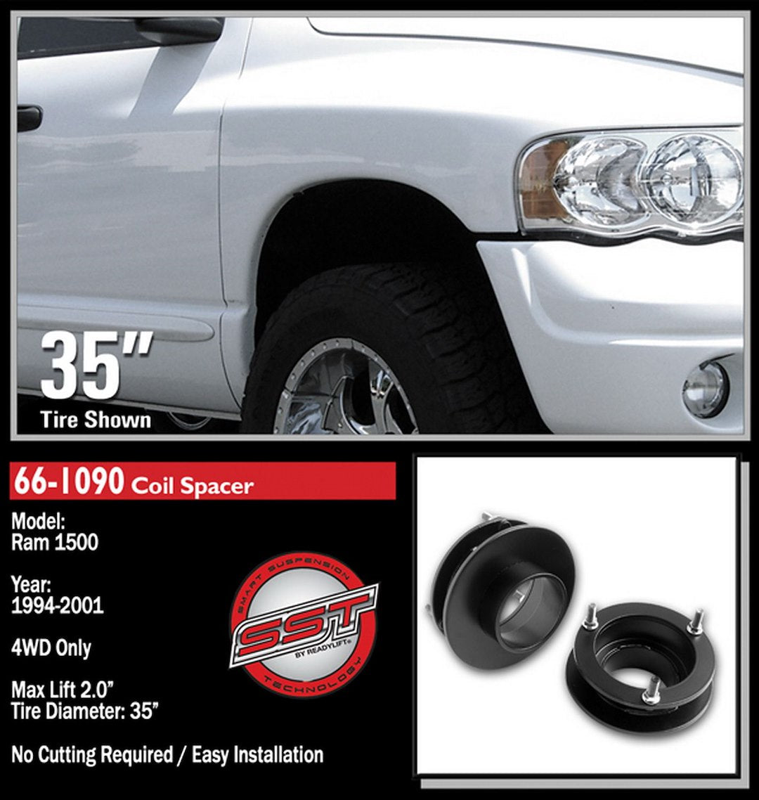 ReadyLift 66-1090 Ram HD 4WD Coil-Spacer Leveling Set