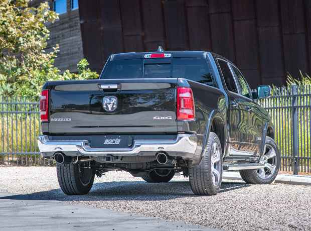 Borla 60667 Ram Crew Cab Polished Round Resonator