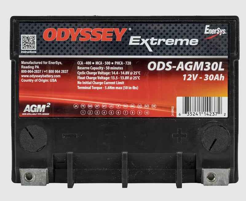 Odyssey Battery Odyssey AGM Battery ODS-AGM30L 12V 400 CCA Marine Deep Cycle – image 6