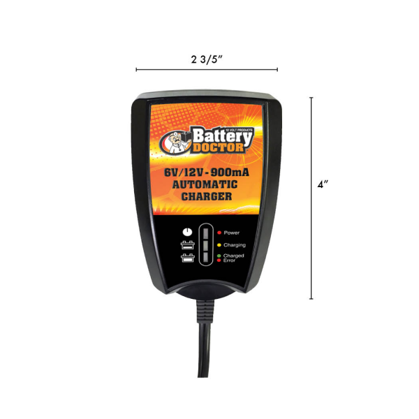 WirthCo 20026 Battery Charger Battery Doctor 6V 12V Automatic 0.9A – image 2