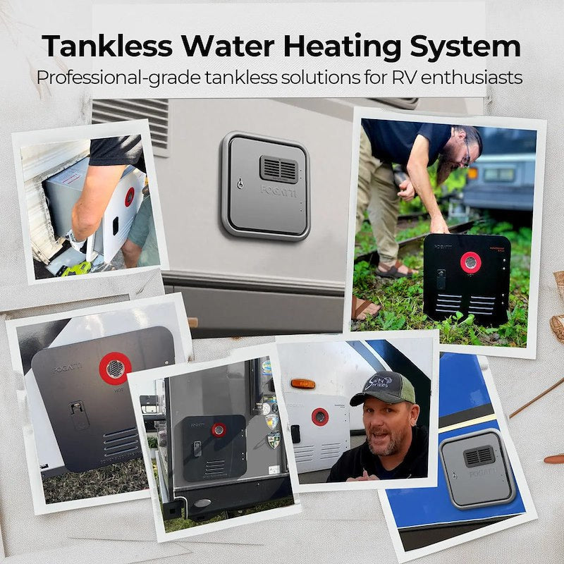 Fogatti INSTASHOWER ULTRA Tankless RV Water Heater 3.9 GPM 66,000 BTU LP Gas – image 9