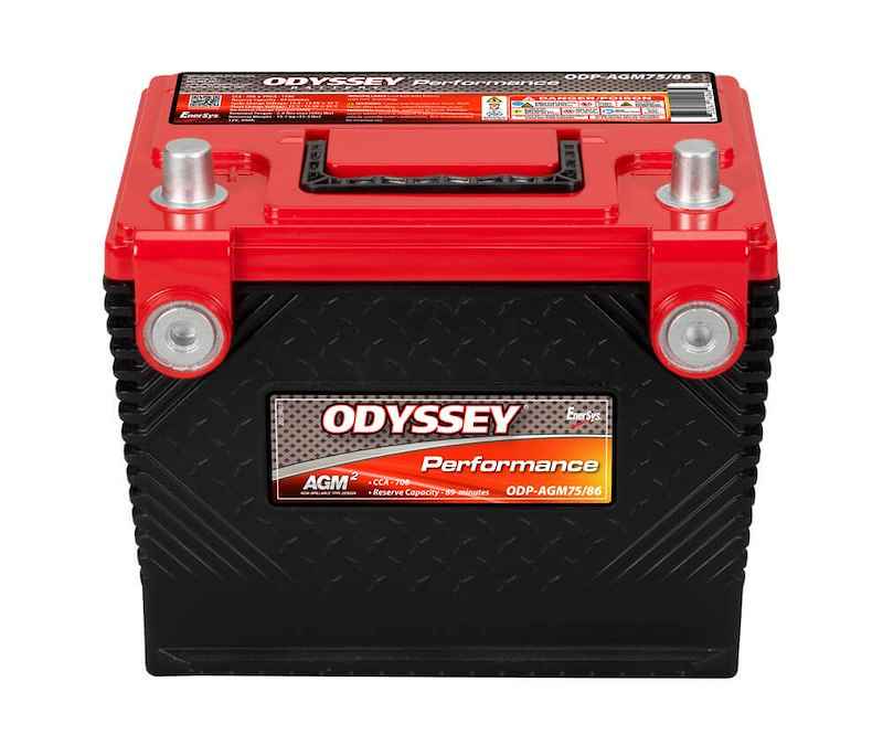 Odyssey Battery ODP-AGM75 86 AGM Deep Cycle Battery Odyssey Group 75/86 49Ah 708CCA – image 1