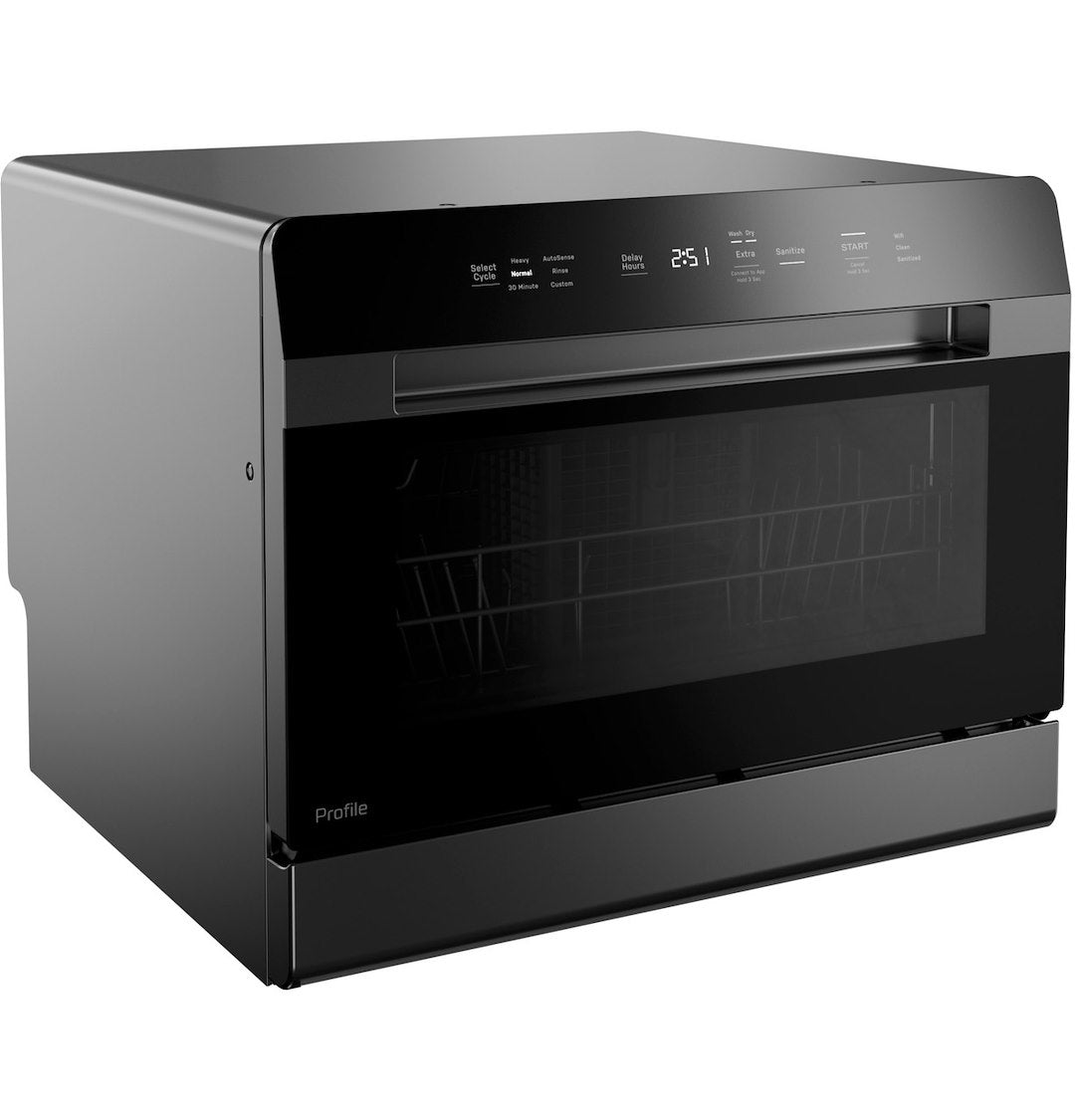GE Appliances PZF560HGWBB Compact Dishwasher