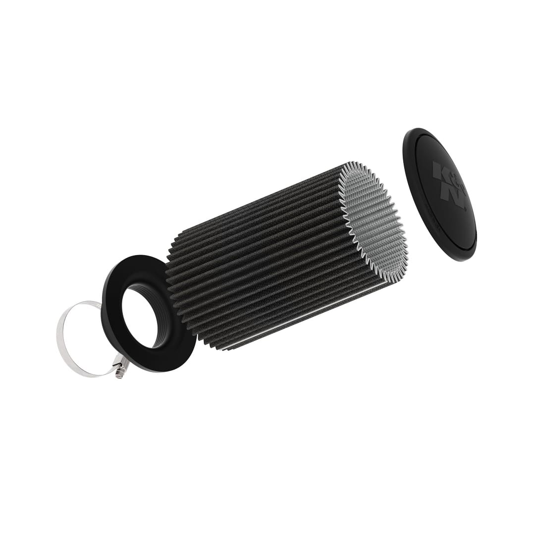 K&N Ru-3111hbk Flexible-Flange Universal Air Filter