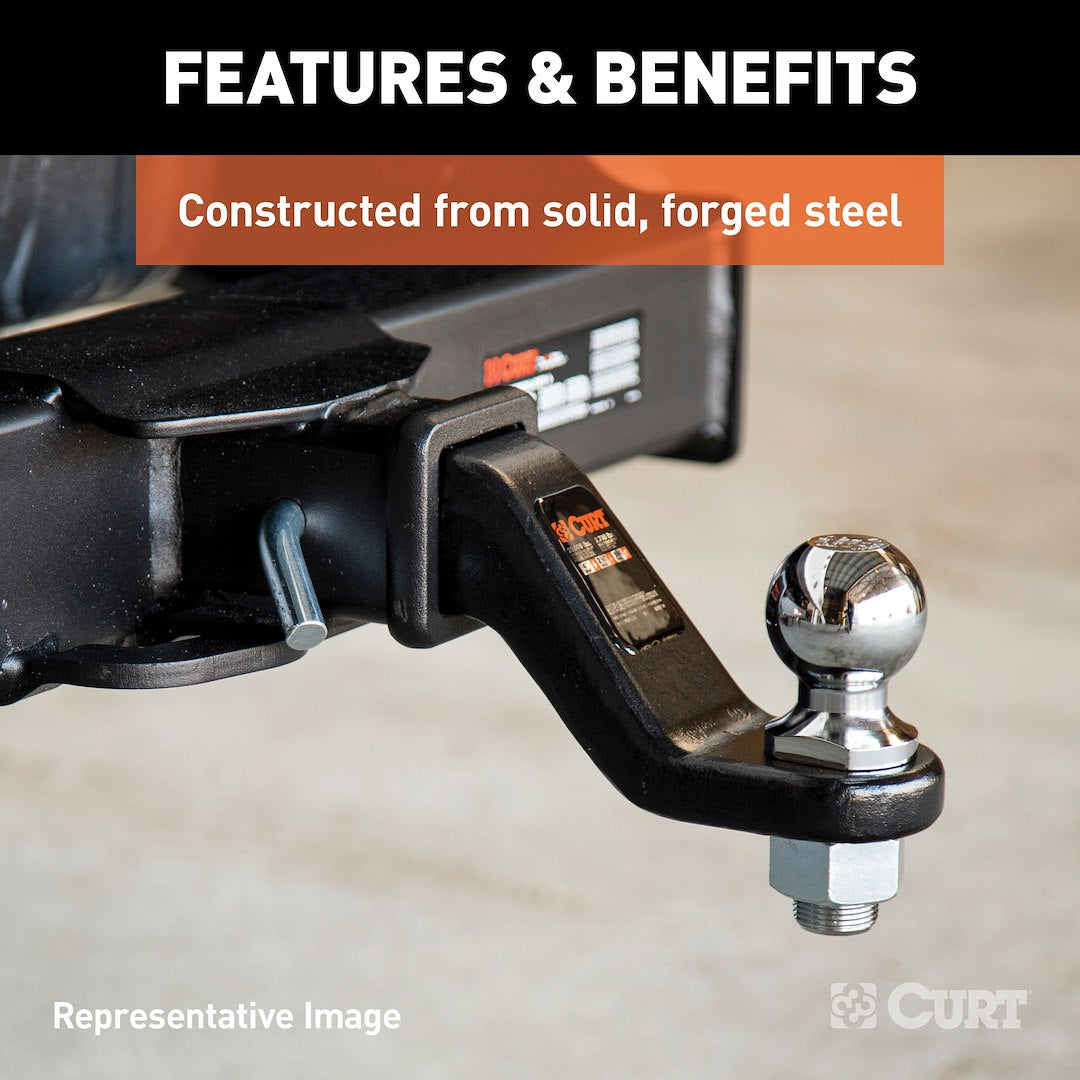 Curt 45332 Trailer Hitch Ball Mount - image 3