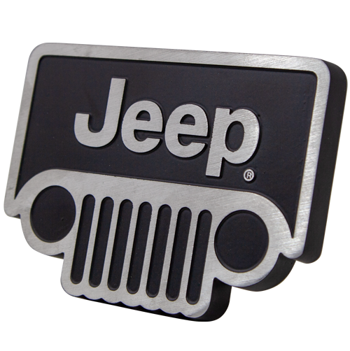 Plasticolor 002291R01 Jeep Grille Trailer Receiver Cover