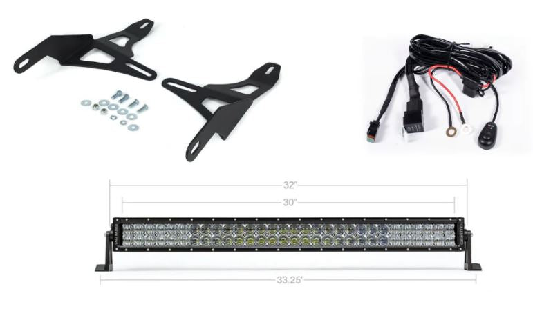 Cali Raised LED CR2845 Tacoma Flush Lower-Bumper Spot Kit - image 1