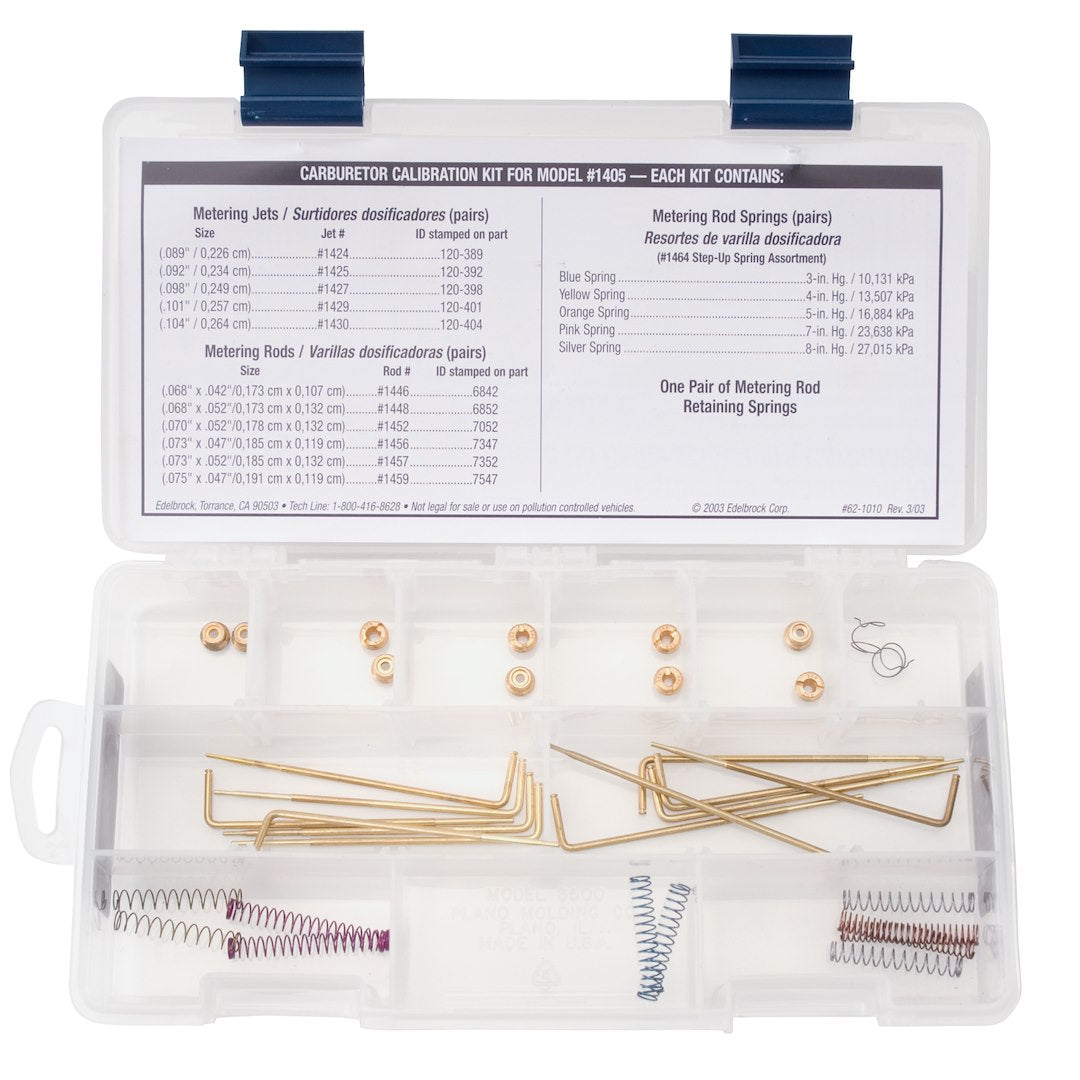 Edelbrock 1479 Carburetor Calibration Components
