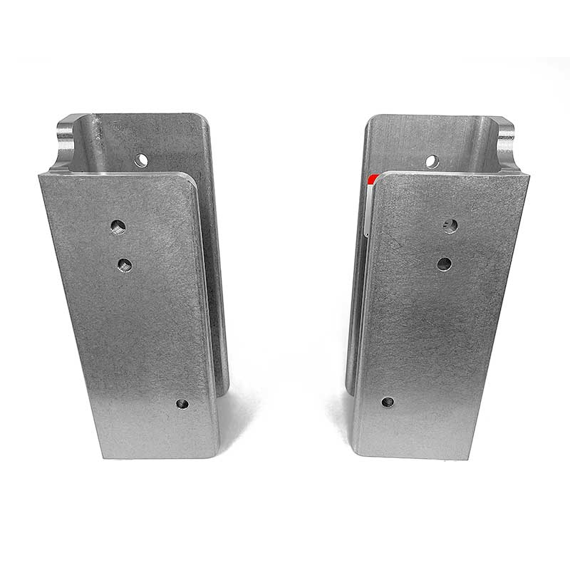 Bob's Machine 100-406000-NOPC Fixed Aluminum Setback Brackets, 6-Inch - image 3