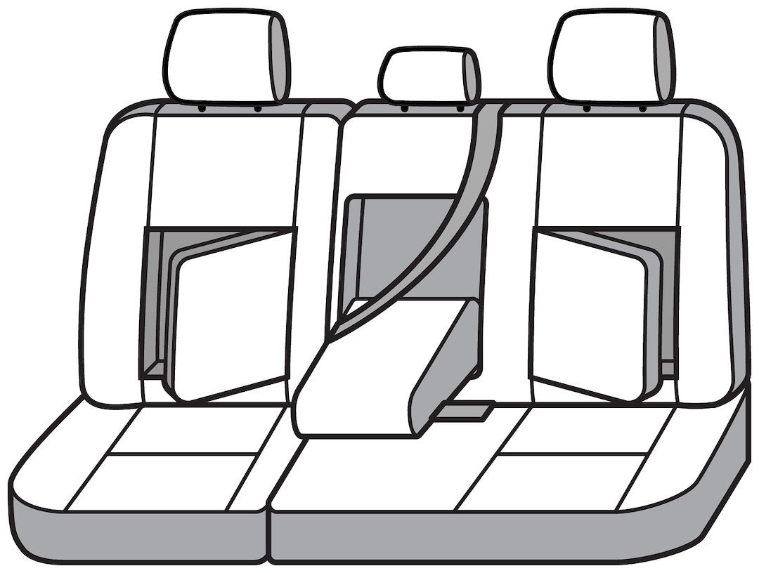 Covercraft SS8486WFBK Endura SeatSaver DO Bench-Row Cover - image 4