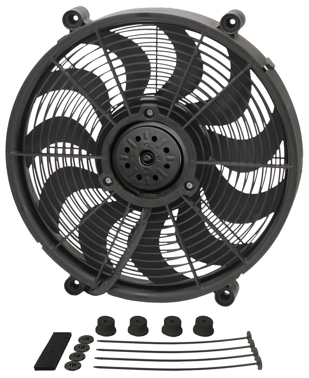 Derale 18217 17 in Reversible Electric Fan - image 1