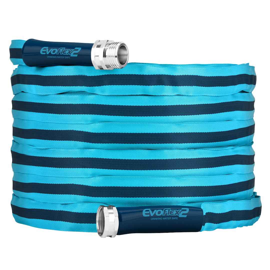 Camco 22579 EvoFlex2 50-ft Blue Drinking Water Hose