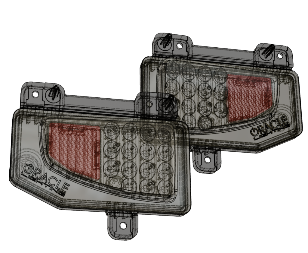 Oracle Lighting 5881-504 Gladiator JT Bumper Reverse Lamp