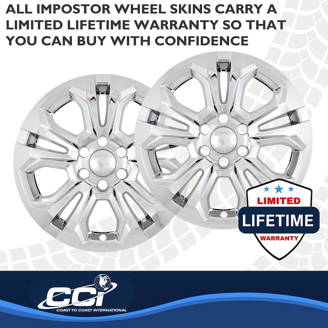 Coast To Coast IMP511X Silverado 20-Inch Impostor Chrome Cover - image 4