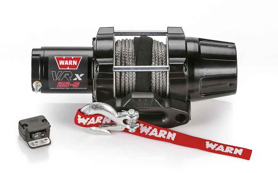 Warn 12V Winch - 2500 lb, Synthetic Line – 101020