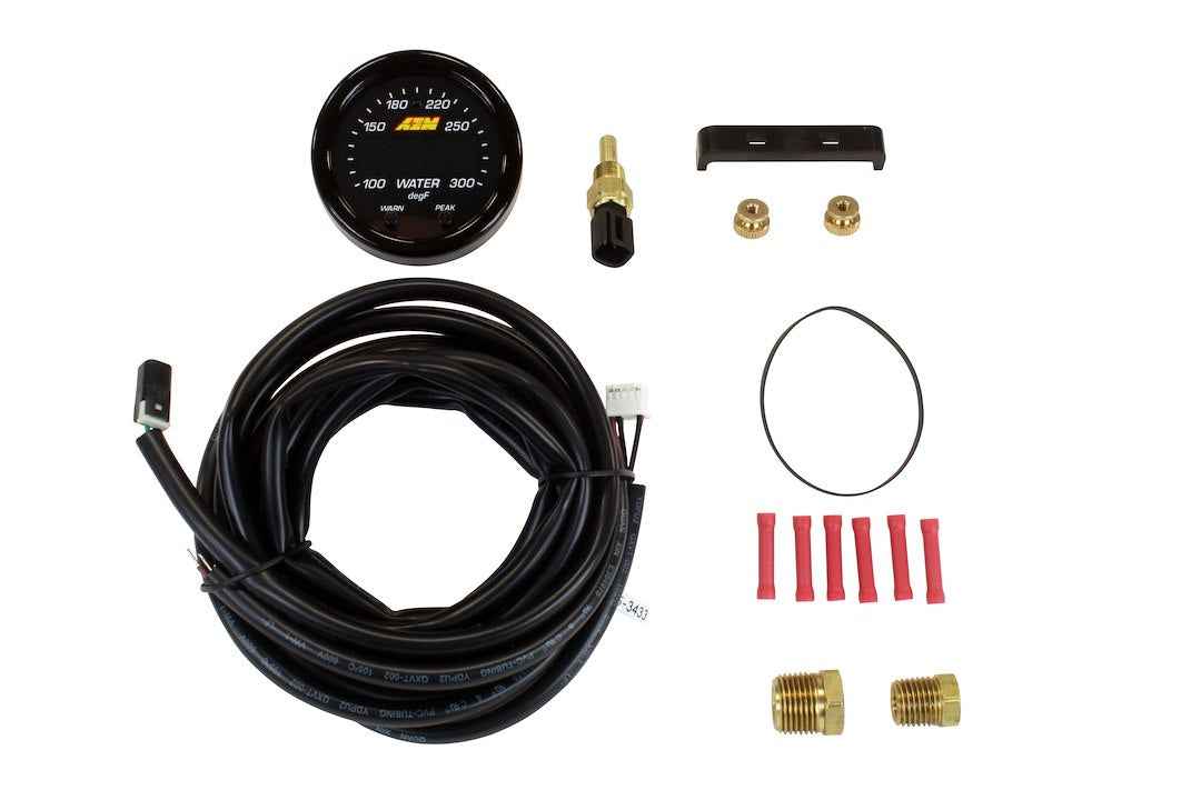 AEM Electronics 30-0302 X-Series Digital Temperature Gauge, 100–300°F
