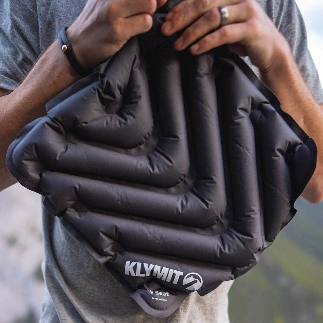 Klymit 12VSGR02B V Seat Inflatable Seat Pad