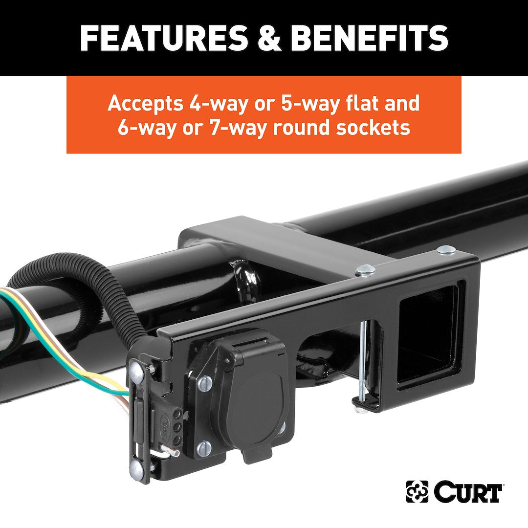 Curt 58000 Trailer Wiring Connector Mounting Bracket - image 4