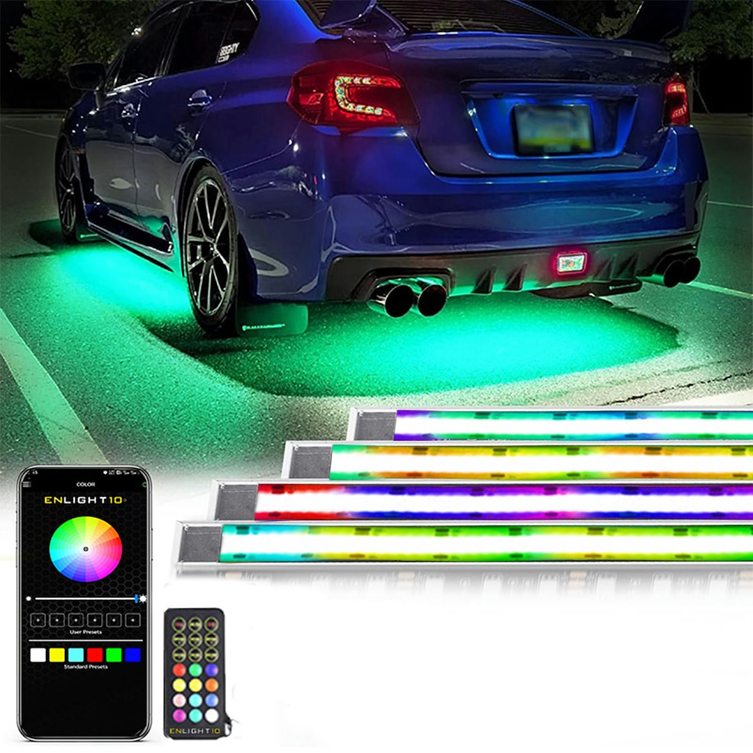Race Sport RSCUBKIT10 ColorTRAIL RGBW Underbody Lighting Set