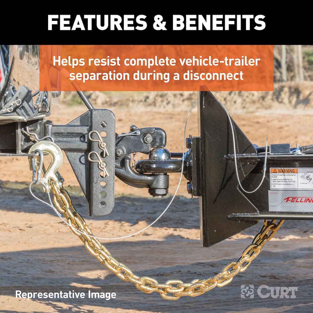 CURT Trailer Safety Chain – 80304